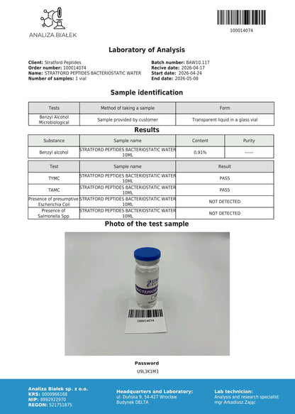 BAC WATER