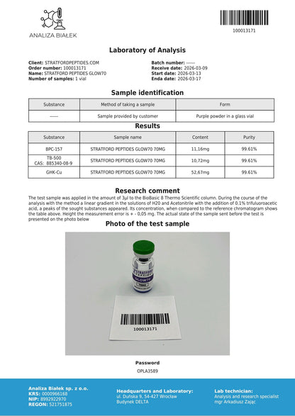 Glow70 Peptide | Cosmetic Research Peptide Supply | Buy Now Glow70 Peptide | Cosmetic Research Peptide Supply | Buy Now